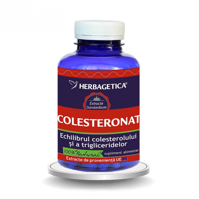 Colesteronat (120 capsule), Herbagetica