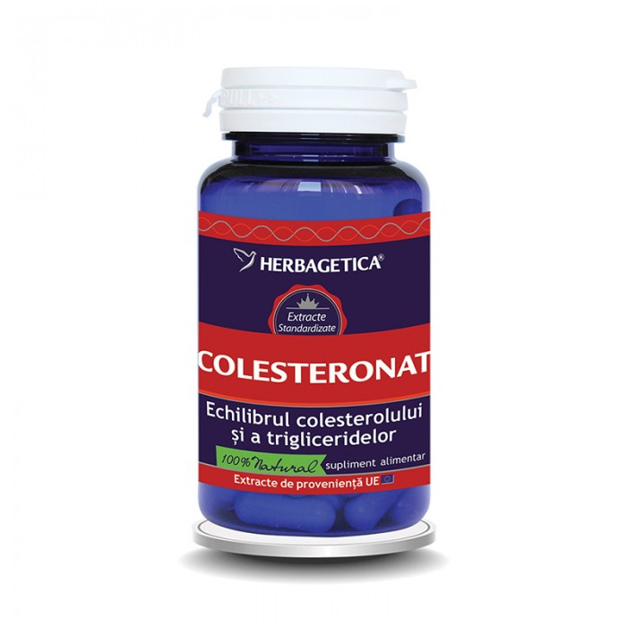 Colesteronat (60 capsule), Herbagetica