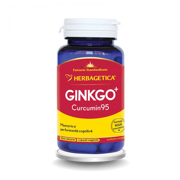 Ginkgo Curcumin 95 (60 capsule), Herbagetica