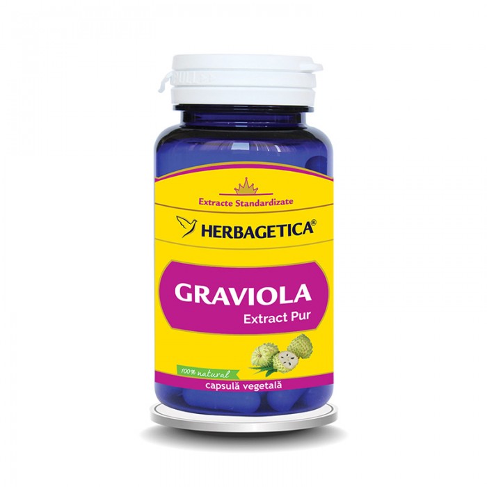 Graviola Extract Pur (60 capsule), Herbagetica