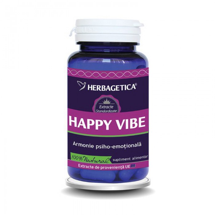 Happy Vibe (60 capsule), Herbagetica
