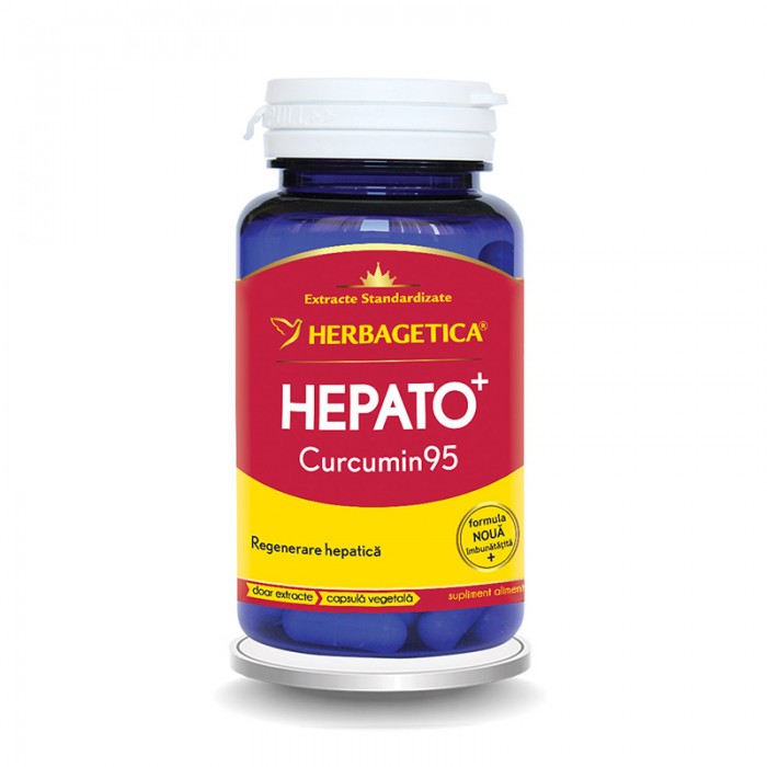 Hepato Curcumin 95 (30 capsule), Herbagetica