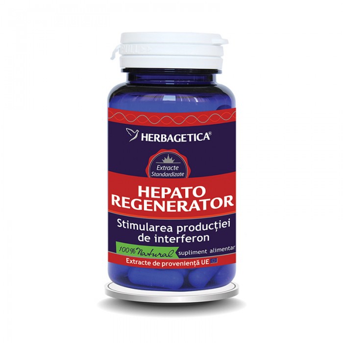 Hepato Regenerator (60 capsule), Herbagetica