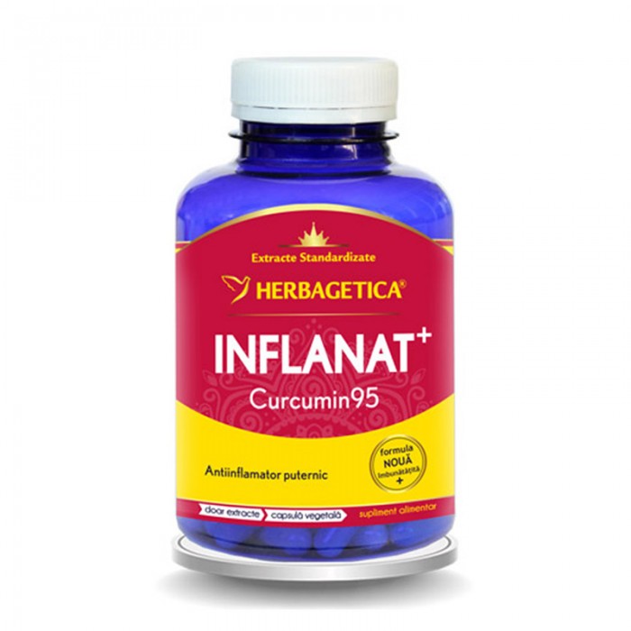 Inflanat Curcumin 95 (120 capsule), Herbagetica