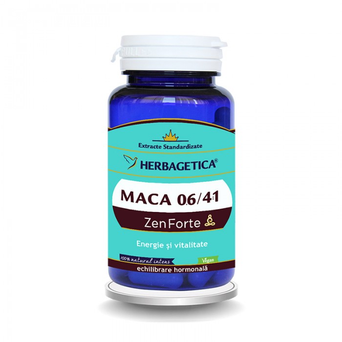 Maca Zen Forte (30 capsule), Herbagetica
