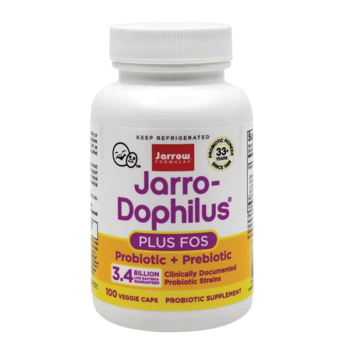 Jarro Dophilus + FOS (100 tablete)