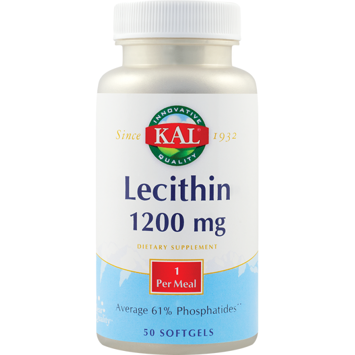 Lecithin 1200mg (100 capsule)