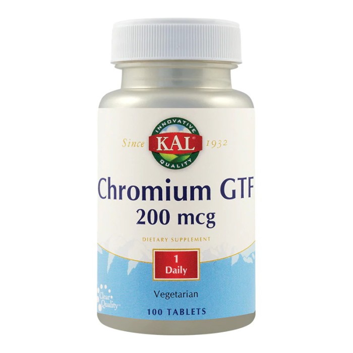 Chromium GTF 200mcg (100 tablete)