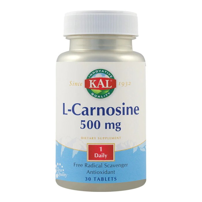 L-Carnosine 500 mg (30 capsule)
