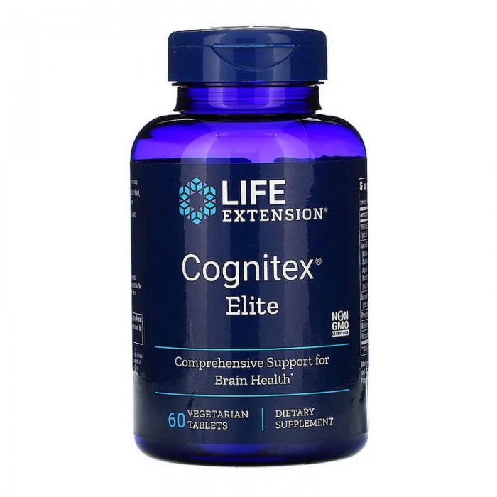 Cognitex® Elite formula pentru sanatatea creierului (60 tablete), LifeExtension