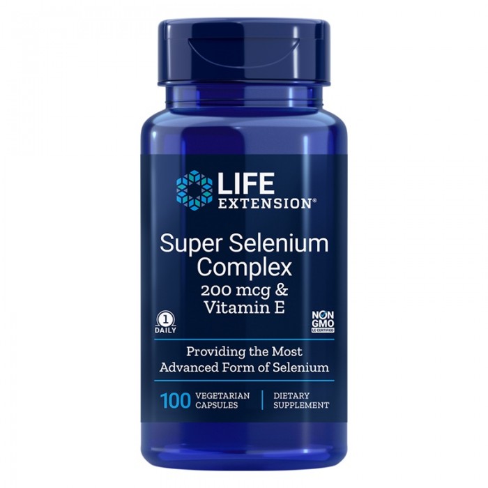 Super Selenium Complex cu Vitamina E (100 capsule), LifeExtension