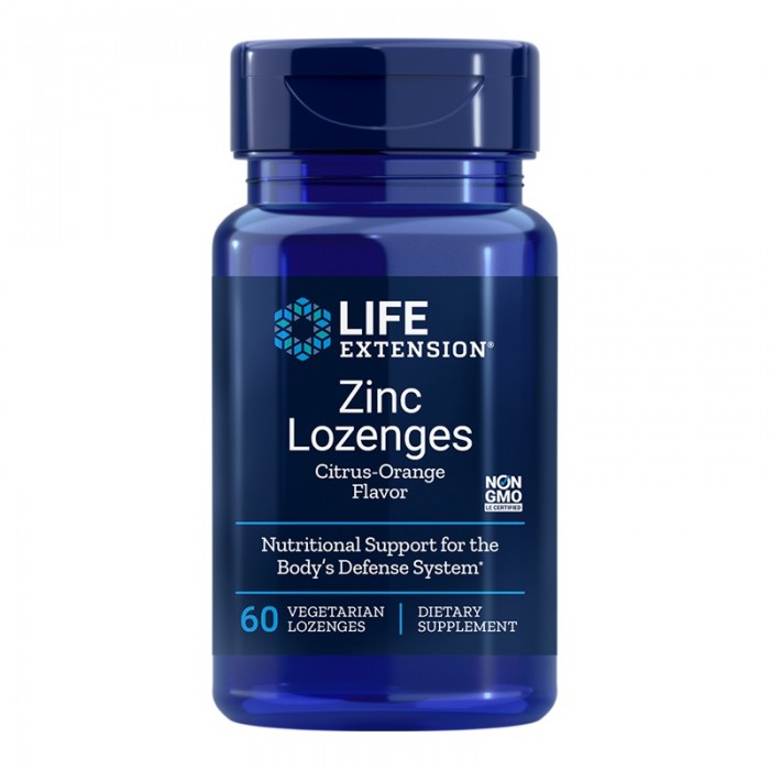 Zinc (60 tablete masticabile), LifeExtension