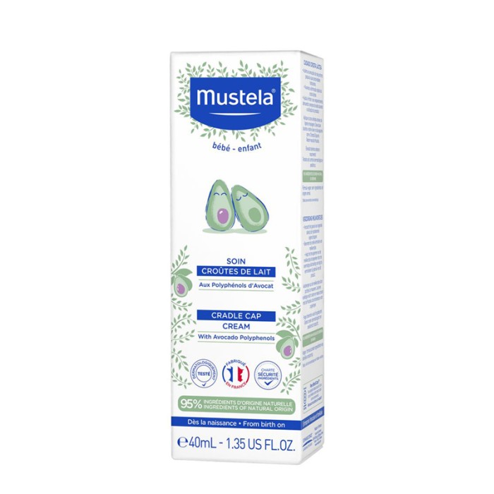 Crema tratament pentru scuamele de lapte (40 ml), Mustela