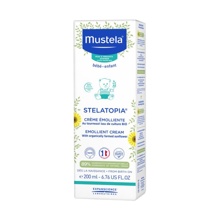 Stelatopia Crema emolienta (200 ml), Mustela