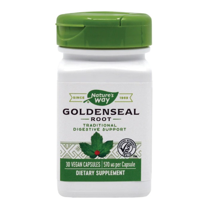 Goldenseal (30 capsule), Nature's Way