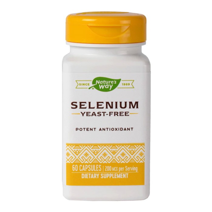 Selenium 200mcg (60 capsule)