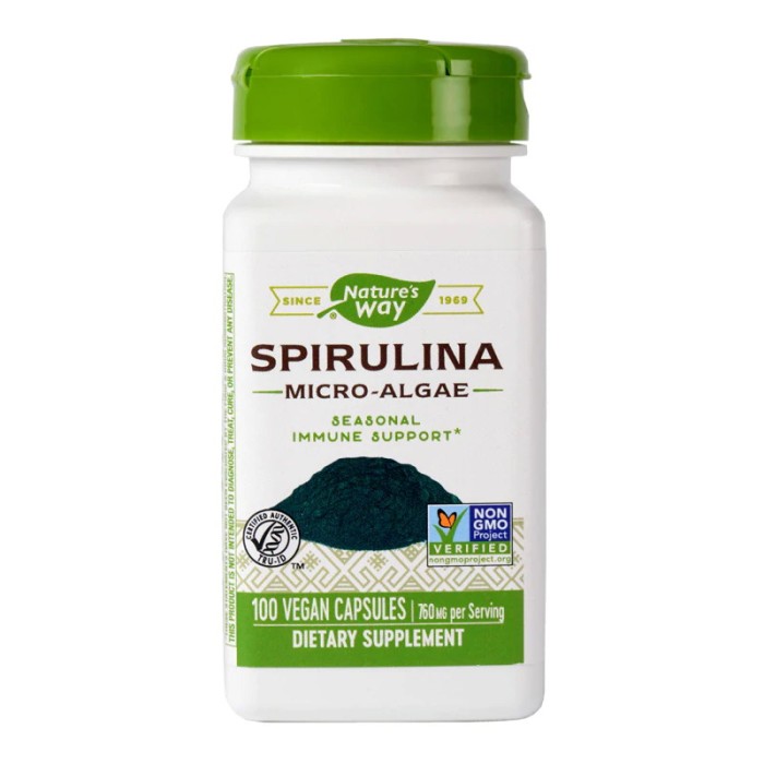 Spirulina (100 capsule)