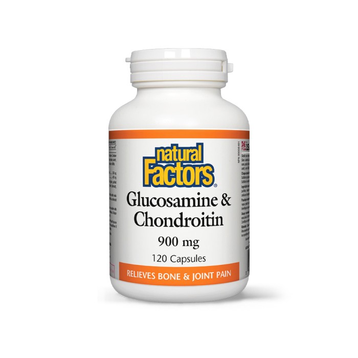 Glucosamin, Chondroitin Sulfate 900 mg (120 capsule), Natural Factors