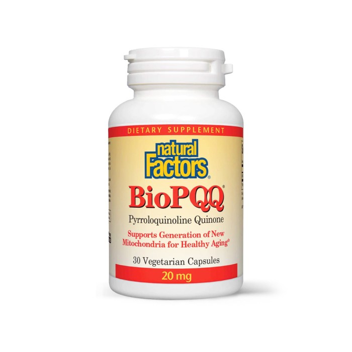 Coenzima Bio-PQQ Forte 20 mg (30 capsule), Natural Factors