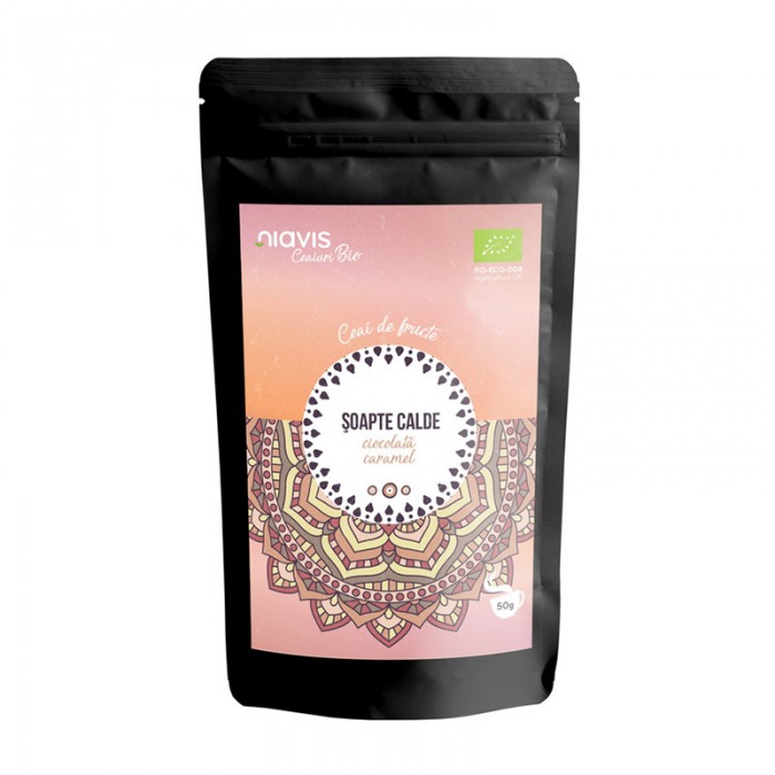 Ceai ecologic/BIO "Soapte Calde" (50 grame), Niavis