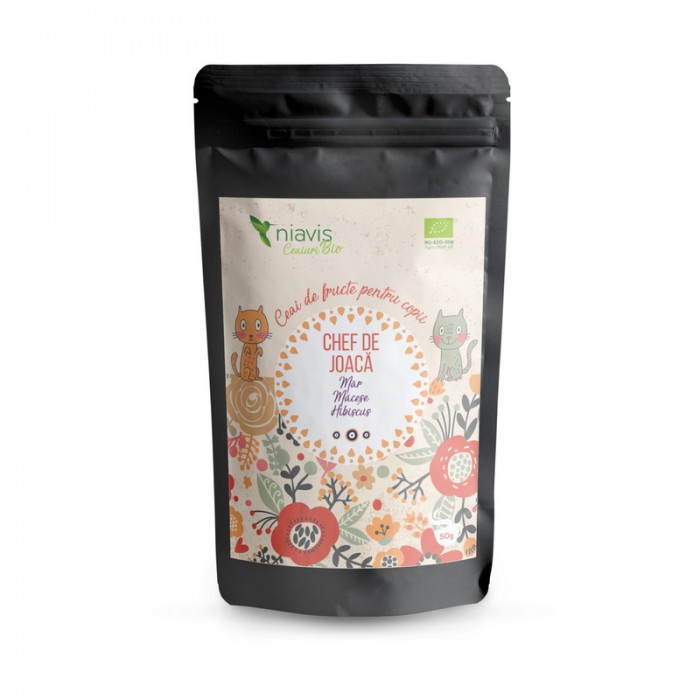 Ceai pentru copii ecologic/BIO "Chef de Joaca" (50 grame), Niavis