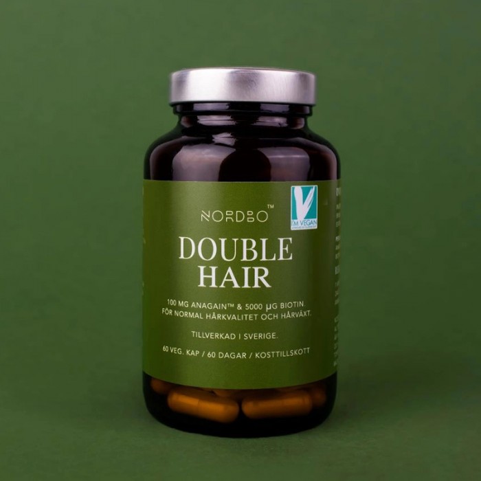 Double Hair Vegan (60 capsule), Nordbo