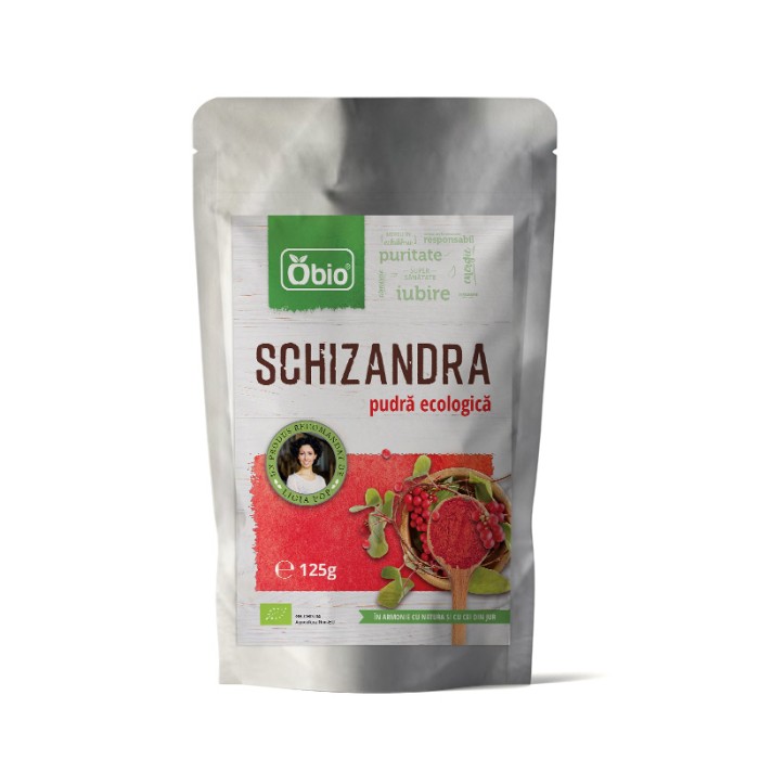 Schizandra pulbere raw (125 grame)