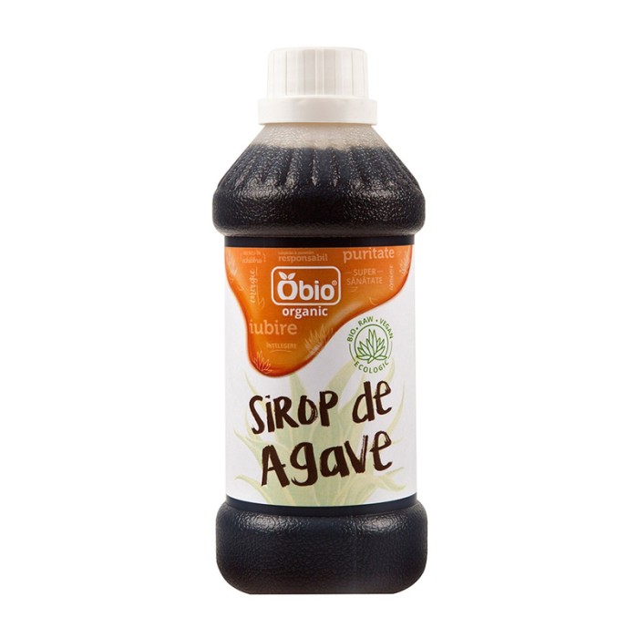 Sirop de agave brun (dark) raw bio (250ml)