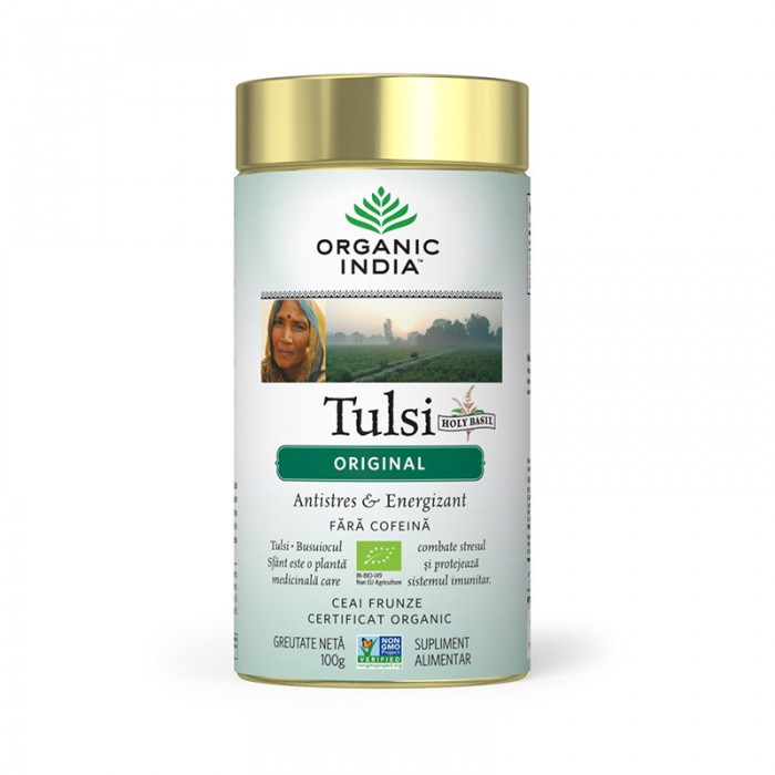 Ceai Tulsi Original (100 grame), Organic India