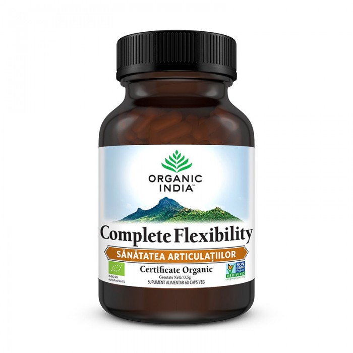 Complete Flexibility - sanatatea articulatiilor (60 capsule), Organic India