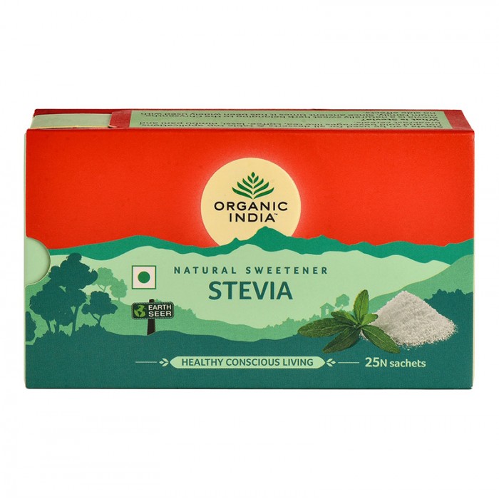 Stevia (25 plicuri), Organic India