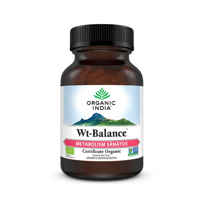 WT Balance - metabolism sanatos (60 capsule), Organic India