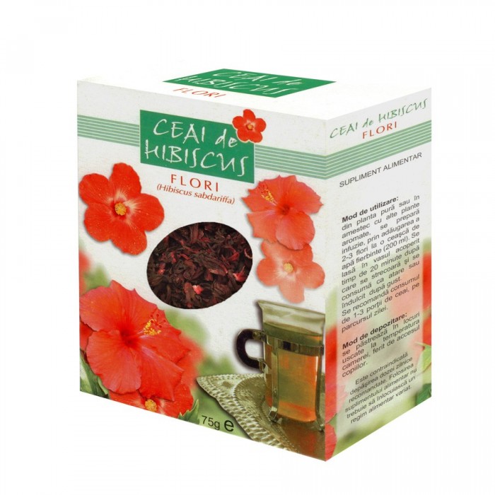 Quantumpharm, Ceai de Hibiscus (75 grame)