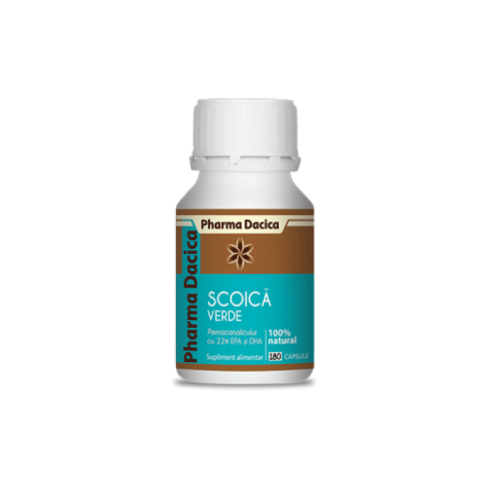 Scoica Verde (180 capsule), Pharma Dacica