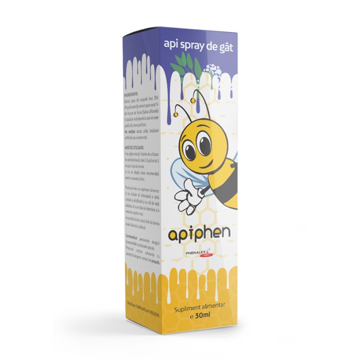 Apiphen Api Spray de gat (30 ml), Phenalex