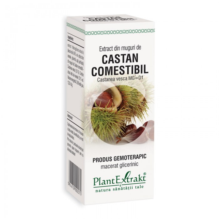 Extract din muguri de castan comestibil - Castanea Vesca MG=D1 (50 ml), Plantextrakt