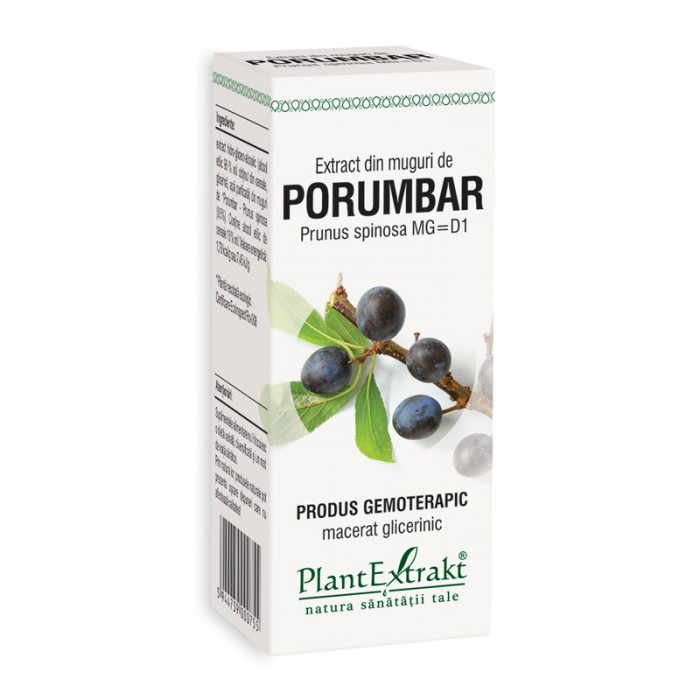 Extract din muguri de porumbar - Prunus Spinosa MG=D1 (50 ml), Plantextrakt