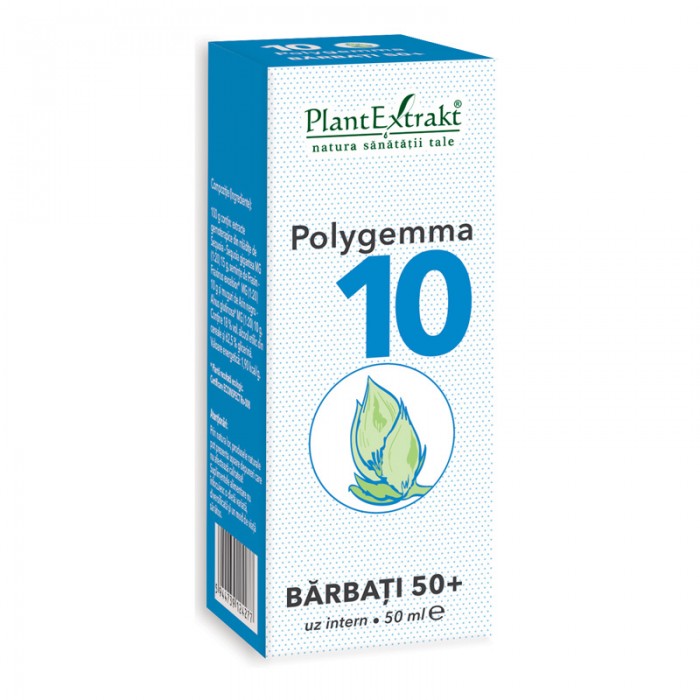 Polygemma 10 - Barbati 50+ (50 ml), Plantextrakt