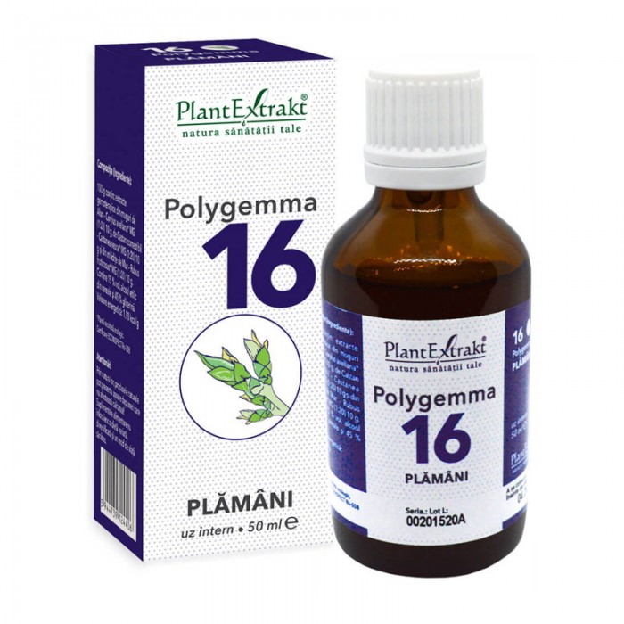 Polygemma 16 - Plamani (50 ml), Plantextrakt