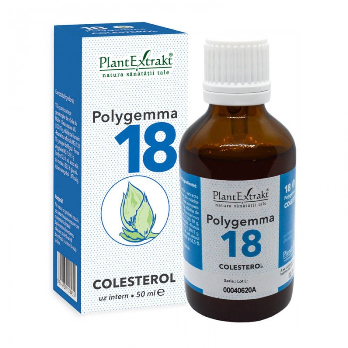 Polygemma 18 - Colesterol (50 ml), Plantextrakt