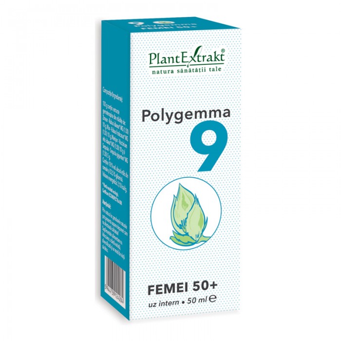 Polygemma 9 - Femei 50+ (50 ml), Plantextrakt