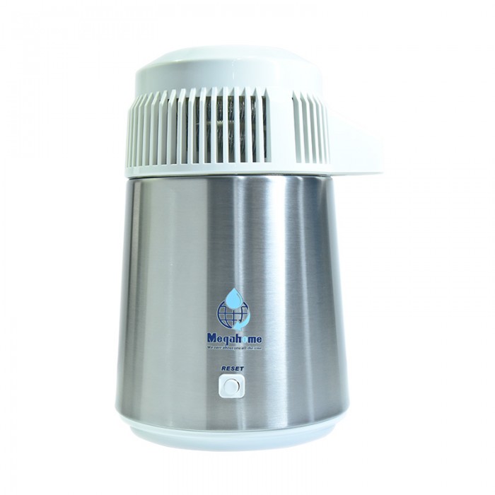 Distilator de apa Megahome inox 316 capac alb
