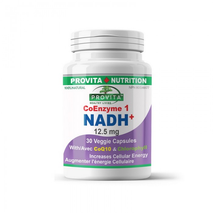 NADH+ 12.5 mg (30 capsule), Provita Nutrition