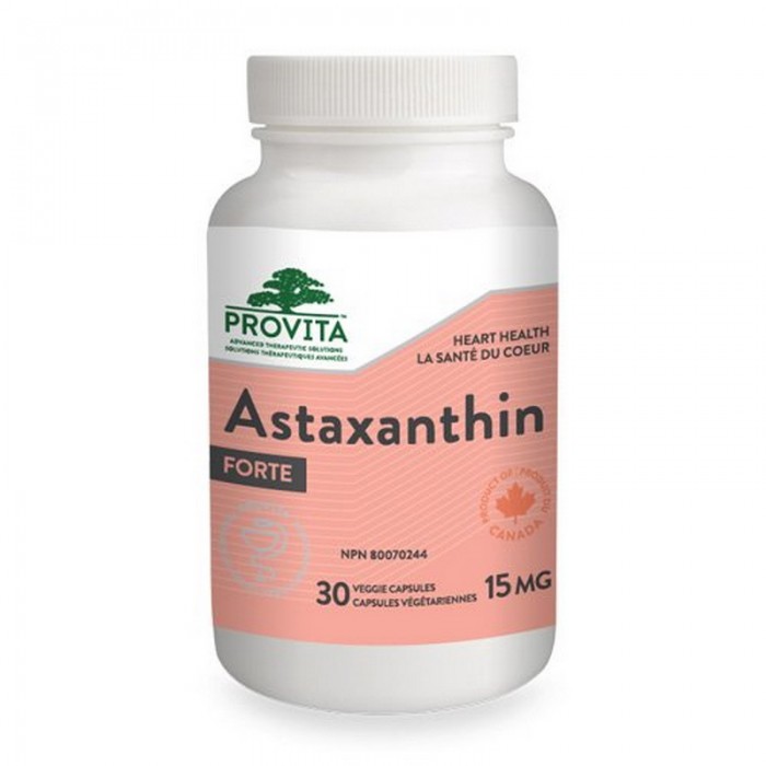 Astaxanthin Forte 15 mg (30 capsule), Provita Nutrition