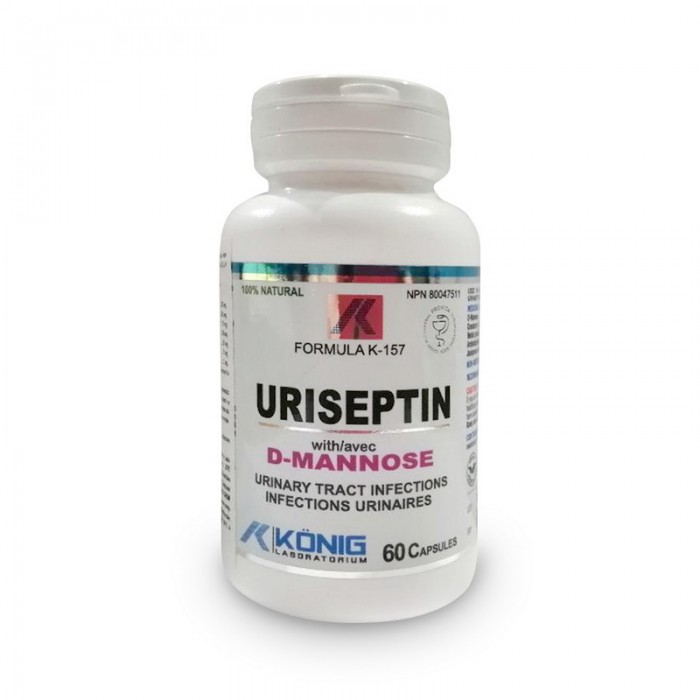 Uriseptin cu D-manoza (60 capsule), Konig Laboratorium