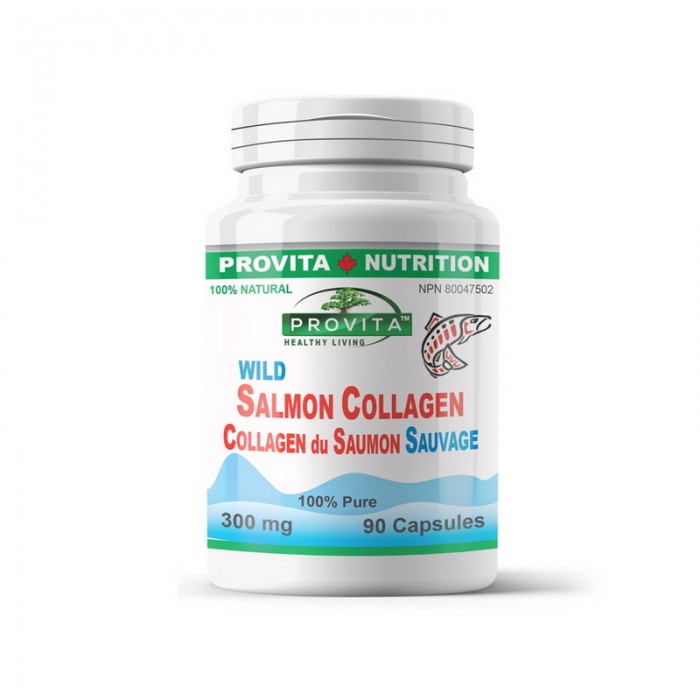 Colagen din somon salbatic 300 mg (90 capsule), Provita Nutrition