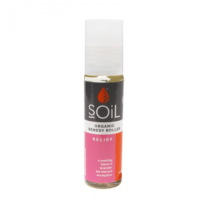 Roll-On Relief - Amestec de alinare rapida cu uleiuri esentiale pure organice (11 ml), SOiL