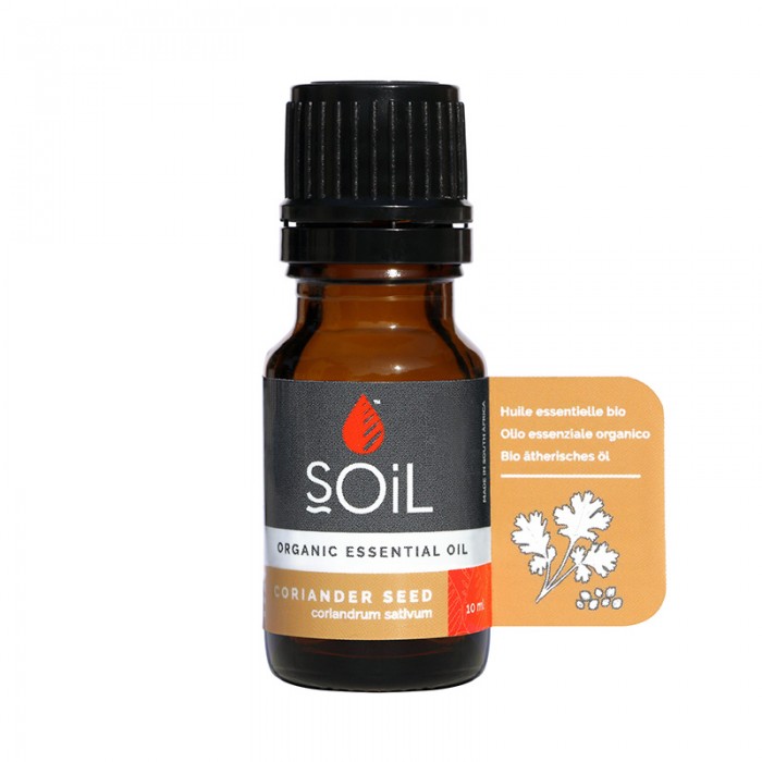 Ulei Esential Seminte de coriandru 100% Organic (10 ml), SOiL