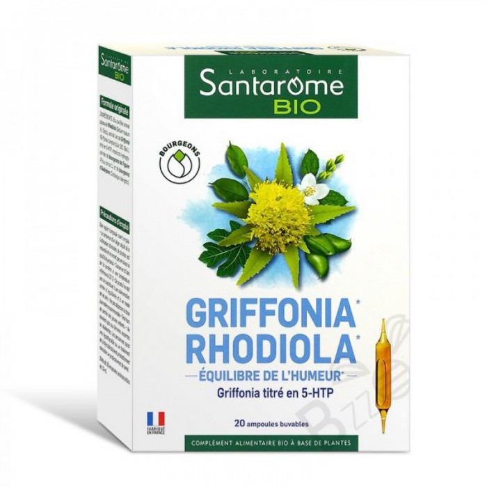 Griffonia Rhodiola (20 fiole), Santarome