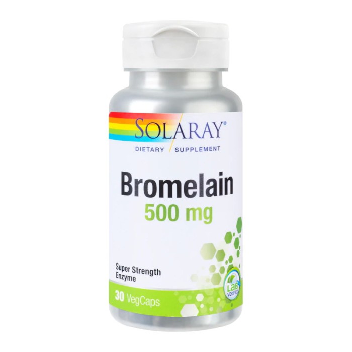 Bromelain 500 mg (30 capsule)